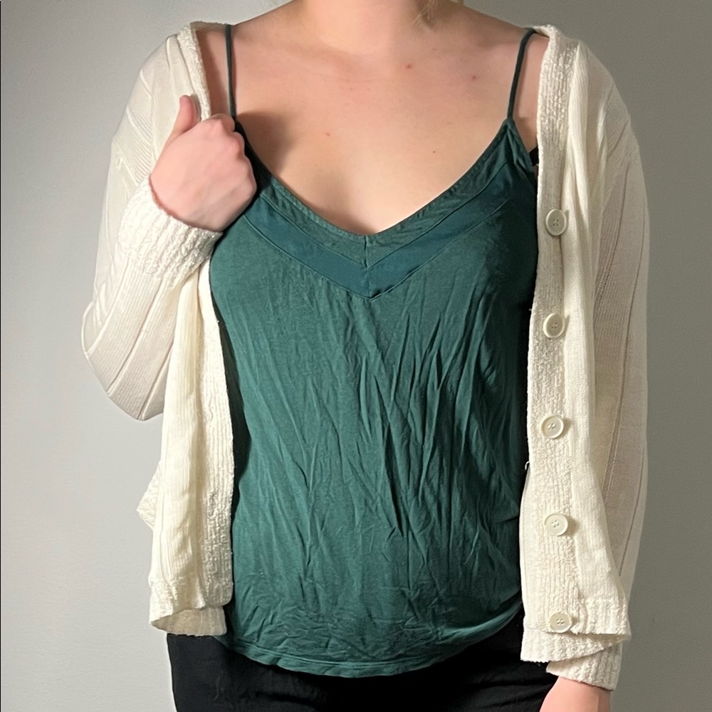 Emerald green tank